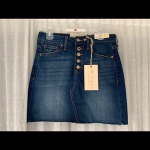Denim skirt size XS
